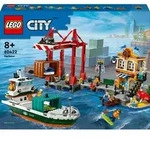 LEGO&reg; City 60422 Hafen mit Frachtschiff