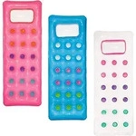 Luftmatratze "Fashion" Transparent Pink oder Blau