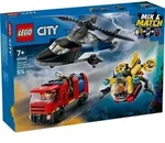 LEGO&reg; City 60462 Kombinationsset mit Hubschrauber - L&ouml;schauto und U-Boot