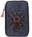 Adventure World 2 Fach Federtasche mit Spinne