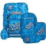 Beckmann Schulrucksack Classic 6-teiliges Set - Blue Lightning