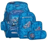 Beckmann Schulrucksack Active Air FLX 6-teiliges Set - Blue Lightning
