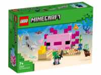 LEGO® MinecraftTM 21247 Das Axolotl-Haus