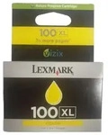 LEXMARK 100XL 14N1071E GELB TINTE - 600 SEITEN F&Uuml;R GENESIS S815