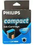 PHILIPS PFA 421 PFA-421 SCHWARZ TINTE - 500 SEITEN F&Uuml;R I-JET MEMO IPF146