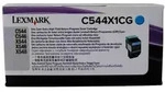 LEXMARK C544X1CG CYAN TONER - 4000 SEITEN F&Uuml;R C-544N