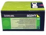 LEXMARK 802HY 80C2HY0 GELB TONER - 3000 SEITEN F&Uuml;R CX-410DE