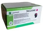LEXMARK 702XME 70C2XME MAGENTA TONER - 4000 SEITEN F&Uuml;R CS510DE