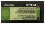 LEXMARK 802HM 80C2HM0 MAGENTA TONER - 3000 SEITEN F&Uuml;R CX-410DE