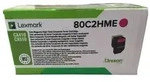 LEXMARK 802HME 80C2HME MAGENTA TONER - 3000 SEITEN F&Uuml;R CX-410DE