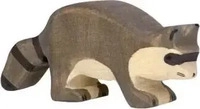 Holztiger Waschb&auml;r -