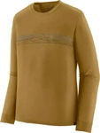Patagonia 44585-STBO-M, Patagonia LS Cap Cool Merino Blend Shirt Bobcat Brown M
