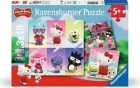Ravensburger 12001035, Ravensburger Kinderpuzzle 3x49 Teile - Hello Kitty - Abenteuer
