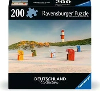Ravensburger 12001477, Ravensburger Erwachsenenpuzzle 200 Teile - Leuchtturm hinter