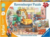 Ravensburger 00137, Ravensburger tiptoi Puzzle f&uuml;r kleine Entdecker: Baustelle -