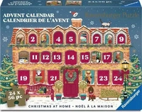 Ravensburger 12002014, Ravensburger Puzzle-Adventskalender 24x56 Teile - Christmas at