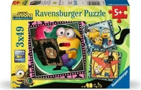 Ravensburger 12004350, Ravensburger Kinderpuzzle 3x49 Teile - Minions 3
