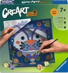Ravensburger 12023154, Ravensburger CreArt, Malen nach Zahlen Do it together - Otter