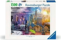 Ravensburger 12000698, Ravensburger Erwachsenenpuzzle 1500 Teile - New York im Winter
