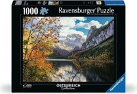 Ravensburger 12000834, Ravensburger Erwachsenenpuzzle 1000 Teile - Vorderer Gosausee