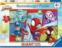 Ravensburger 12004216, Ravensburger Kinderpuzzle 60 Teile - Spider-Man - Spidey in