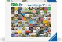 Ravensburger 12000697, Ravensburger Erwachsenenpuzzle 1500 Teile - 99 Fahrr&auml;der und