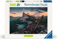Ravensburger 12000033, Ravensburger Erwachsenenpuzzle 1000 Teile - Abends in den