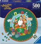 Ravensburger 12001970, Ravensburger Erwachsenenpuzzle 500 Teile - Weihnachtsmann &