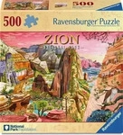 Ravensburger 12001888, Ravensburger Erwachsenenpuzzle 500 Teile - Zion...