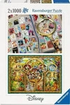 Ravensburger 12001767, Ravensburger Erwachsenenpuzzle 2x1000 Teile - Disney Classics