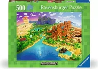 Ravensburger 12001568, Ravensburger Puzzle 12001568 - World of Minecraft - 500...