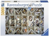 Ravensburger 17429, Ravensburger Erwachsenenpuzzle 5000 Teile - Sixtinische...