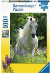 Ravensburger 12927, Ravensburger Kinderpuzzle 100 XXL Teile - Wei&szlig;e Stute