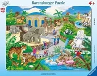 Ravensburger 06661, Ravensburger Kinderpuzzle 45 Teile - Besucher im Zoo