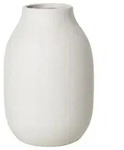 blomus Vase Colora 15 cm Porzellan Wei&szlig; S (Small)