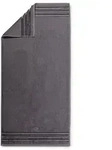 Vossen G&auml;stetuch Cult de Luxe 30 x 50 cm Baumwolle Grau Graphit