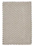 pad Outdoorteppich Pool 72 x 132 cm Polypropylen Braun, Wei&szlig; Braun /