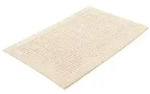 Kleine Wolke Badteppich Net 70 x 120 cm Baumwolle Beige Natur