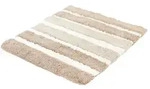 Kleine Wolke Badteppich Phoenix 60 x cm Baumwolle Grau Taupe