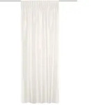 Schmidt Fertiggardine Eskimo 135 x 225 cm Polyester Wei&szlig;