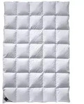 billerbeck Ganzjahresbettdecke Ambiente 155 x 220 cm Baumwolle Wei&szlig;