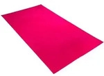 Vossen Strandtuch Beach Club 100 x 180 cm Baumwolle Rot Cranberry