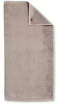 Vossen G&auml;stetuch Vegan Life 40 x 60 cm Baumwolle Braun