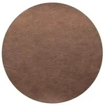 ASA Selection Tischset Vegan Leather &Oslash; 38 cm Polyurethan Braun Nougat
