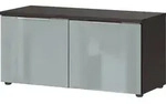 Germania Garderobenbank Genova Glas Silbergrau
