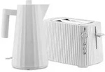 Alessi Geschenkeset Plisse 2tlg. Polypropylen Wei&szlig;