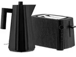Alessi Geschenkeset Plisse 2tlg. Polypropylen Schwarz