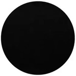 ASA Selection Tischset Vegan Leather &Oslash; 38 cm Polyurethan Schwarz