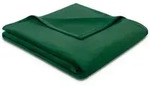 Biederlack Kuscheldecke Cotton Sense 150 x 200 cm Baumwolle Gr&uuml;n