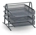 Dokumentenablage Mesh Metall Grau Anthrazit